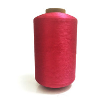 Manufacturer 20D 30D Bright Red mono filament polyester yarn for weaving